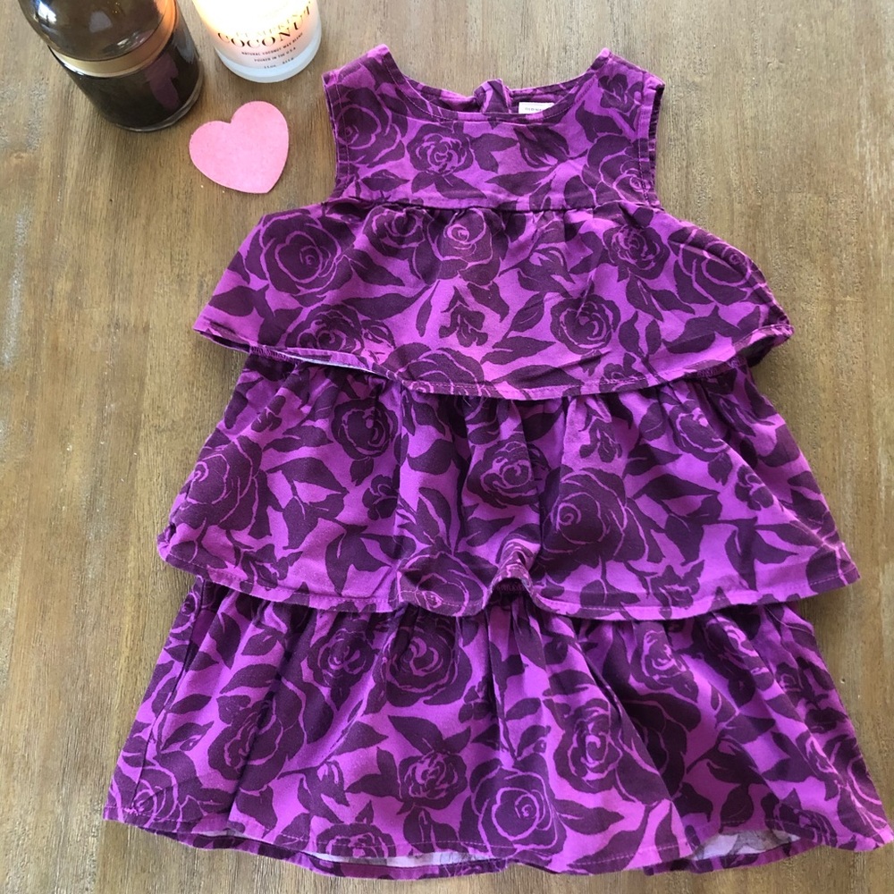 Fuchsia Dress with Flowers 🌸